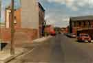 View: t07949 Alma Street, showing No. 23 Fat Cat public house (left)