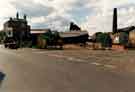 View: t07954 Entrance to Kelham Island showing (left) the Fat Cat public house, No. 23 Alma Street