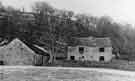 View: t08530 Bowsen Cruck Barn and farmhouse (latter now demolished), Bradfield