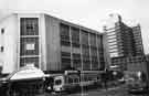 View: t08563 Debenhams, Furnival Gate showing (right) Telephone House, Charter Square