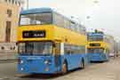 View: t08592 Andrews Omnibus Company bus named 'Steel Peach Tozer' on Arundel Gate