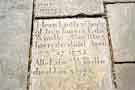 View: t08850 Gravestone of Edward and Mary Windle in Sheffield Cathedral, Church Street