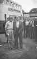 View: t08946 Clayton Family. Meadow Street Hotel social outing to possibly Belle Vue, Manchester showing (left) Jo Chadwick (in cap)