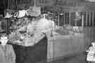 View: t08960 Jackson's, fruiterers, market stall in Norfolk Market Hall, Haymarket