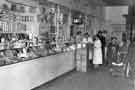 View: t08961 Caledonian Biscuit Company Ltd., market stall in Norfolk Market Hall, Haymarket