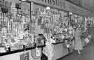 View: t08978 N. Smith and Sons, grocers, Norfolk Market Hall, Haymarket