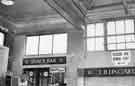 View: t08981 View of ceiling, windows and signage, Norfolk Market Hall, Haymarket