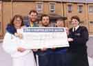 View: t09009 Special Olympics, sponsorship and cheque presentation by Wombwell Police station