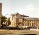 View: t09181 Mappin Street from (foreground) Portobello Lane showing (left) University of Sheffield, Applied Science Building