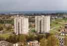 View: t09329 Norfolk Park flats prior to demolition, Park Grange Road, Norfolk Park 