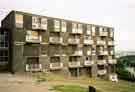 View: t09331 Council flats prior to demolition, probably Norfolk Park Estate - see s37248 for comparison.