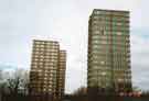 View: t09335 Norfolk Park flats on Guildford Avenue prior to demolition