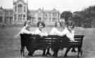 View: t09406 Cath (nee Pearce) Dawson, with friends at the Sheffield Training College, Collegiate Crescent