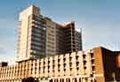 View: t09429 Telephone House, Charter Square showing multi-storey car park underneath