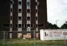 View: t09473 Tower block on Jordanthorpe / Batemoor housing estate prior to demolition