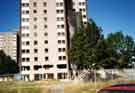 View: t09474 Demolition of tower block on Jordanthorpe / Batemoor housing estate 