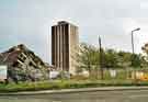 View: t09475 Demolition of tower block on Jordanthorpe / Batemoor housing estate 