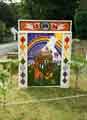 View: t09479 Greenhill well dressing (Noah's Ark), Greenhill Main Road