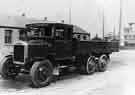 View: t09499 Shefflex lorry belonging to J. G. Osborne, No.744 Prince of Wales Road