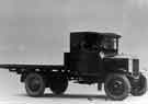 View: t09502 Shefflex lorry belonging to Pears and Frost Ltd., hay, straw, corn and chaff dealers