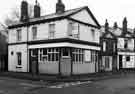 View: t09627 The Hanover public house (formerly The Hanover House public house), Nos. 132-134 Upper Hanover Street at junction (left) with Clarke Street