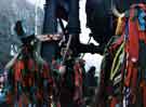 View: t09700 South Riding Folk Network. Folk dancing at the Christmas Market at Kelham Island Museum