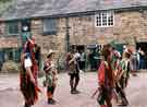 View: t09728 South Riding Folk Network. Wicked Stix Border Morris Dancers performing at Abbeydale Industrial Hamlet