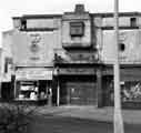 View: t09807 Woodhouse Picture Palace, Market Square showing (left) Don Valley Cleaners Ltd. and H. H. Fox, drapers