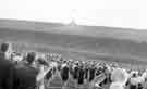 View: t09817 Crowds at Hillsborough football ground during the royal visit of Queen Elizabeth II