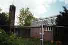 View: t09847 St John the Evangelist C. of  E. Church, Blackstock Road prior to demolition