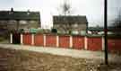 View: t09869 Garages (39) prior to demolition on Burns Drive, Chapeltown