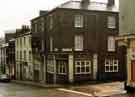 View: t09967 The Globe Inn, No. 54 Howard Street at junction of Arundel Street. 