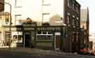 View: t09975 Dog and Partridge public house, No. 56 Trippet Lane at the junction with (right) Bailey Street