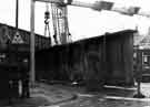 View: t10946 Dismantling of Heeley Railway Bridge, London Road, c.1982