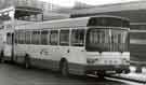 View: t11112 South Yorkshire Transport. Coach No. 1062 on Harmer Lane showing (top) Park Hill flats