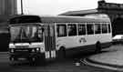 View: t11138 South Yorkshire Transport. Coach No. 34 on Sheaf Street