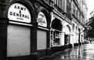 View: t11287 Army and General Stores Ltd., No.172 St. Pauls Parade at junction with Norfolk Street looking towards Pinstone Street