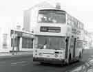 View: t11334 South Yorkshire Transport. Bus No. 580 passing Good Buddy's Cafe, No. 509 Attercliffe Road 