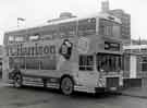 View: t11378 South Yorkshire Transport. Bus No. 2319 in Pond Street Bus Station advertising T. C. Harrison, car dealers