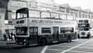 View: t11379 Chesterfield Transport. Bus No. 149 on Spital Hill advertising Chesterfield Transport Centenary, 1882 - 1982