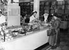 View: u07721 Refrigerated delicatessen counter at Arthur Davy and Son Ltd., Fargate