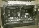 View: u08178 T. Scott Anderson stand at the Electrical Exhibition, Corn Exchange, London