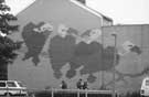 View: u08559 Mural on gable end at junction of Arundel Gate and Howard Street