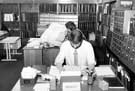 View: u08640 Richard Childs, archivist,  Archives Department, Central Library, Surrey Street