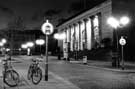 View: u09170 Sheffield - a day in the life 19.40 hours: Night time view of the City Hall, Barkers Pool