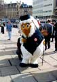 View: u09236 Sheffield City Council - Wombles bottle recycling campaign, Church Street, c.1988