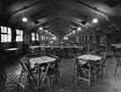 View: u10068 Interior of the British Restaurant, Barkers Pool during the war 