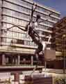 View: u10475 Horse and Rider sculpture by David Wynne, Fountain Precinct, Barkers Pool