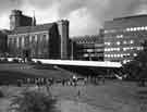 View: u10500 Firth Hall, University of Sheffield, Western Bank (left) with the Alfred Denny Building (right) 