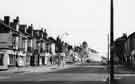 View: u10519 Shops on Abbeydale Road at the junction with Aizlewood Road showing Abbeydale Cinema (centre)